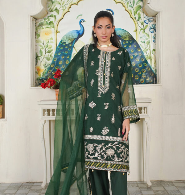 Pure lawn Embroiderd-1