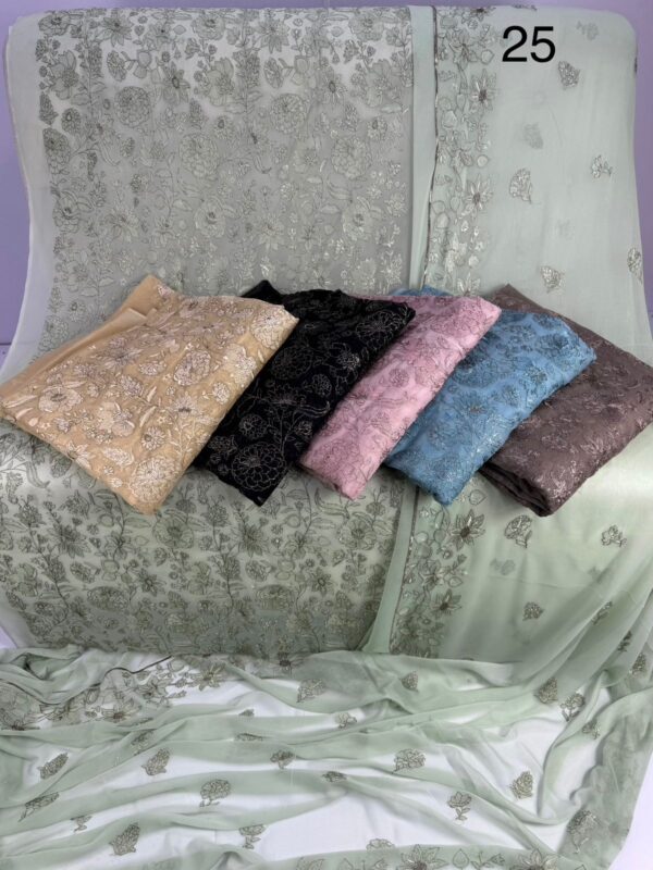 Embroidered sohni dharti chiffon-10