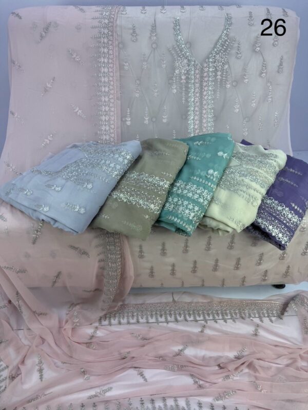Embroidered sohni dharti chiffon-16