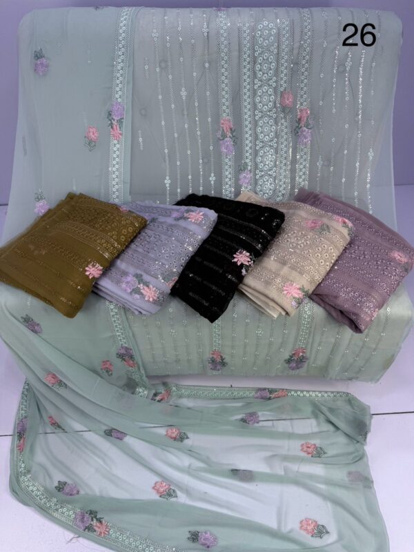Embroidered sohni dharti chiffon-17