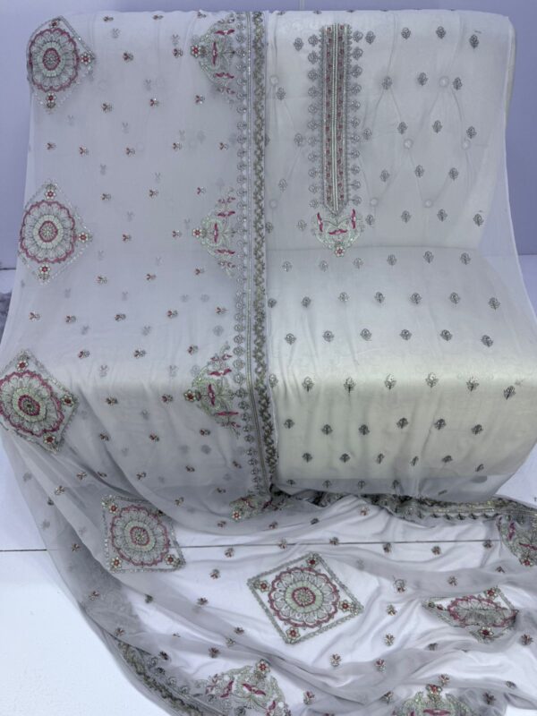 Embroidered sohni dharti chiffon-20