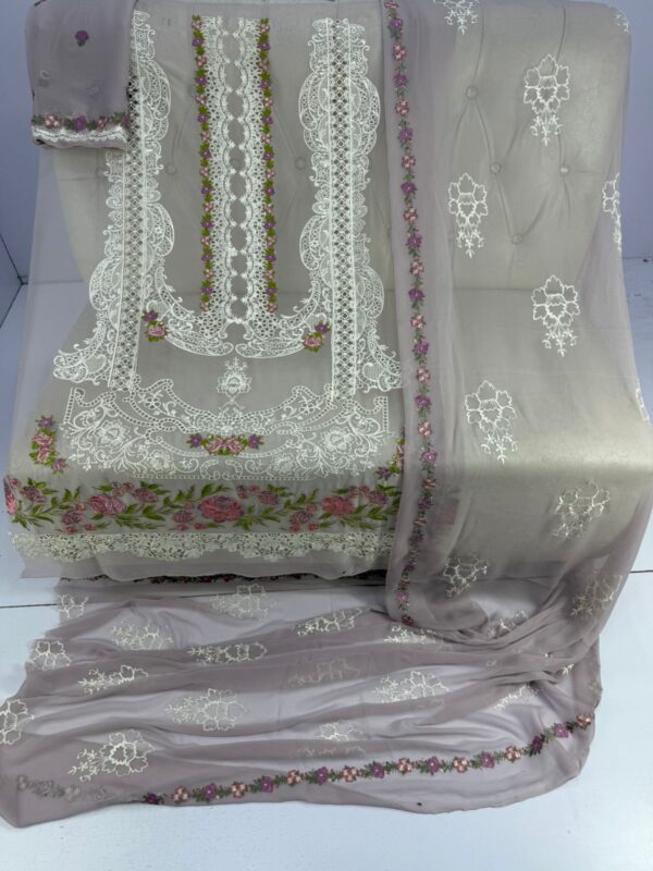 Embroidered sohni dharti chiffon-23