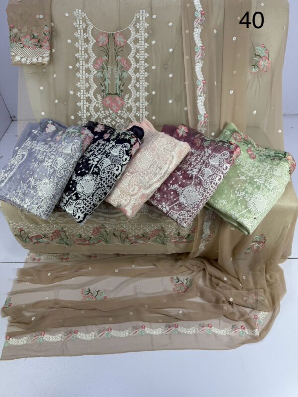 Embroidered sohni dharti chiffon-25
