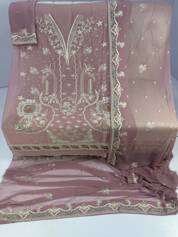 Embroidered sohni dharti chiffon-28