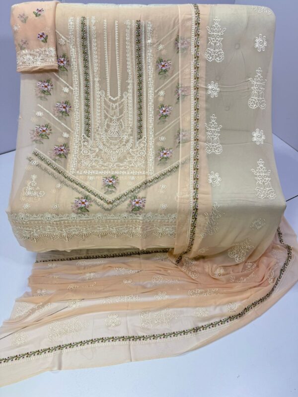 Embroidered sohni dharti chiffon-29