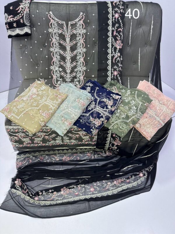 Embroidered sohni dharti chiffon-30