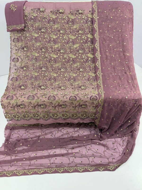 Embroidered sohni dharti chiffon-37