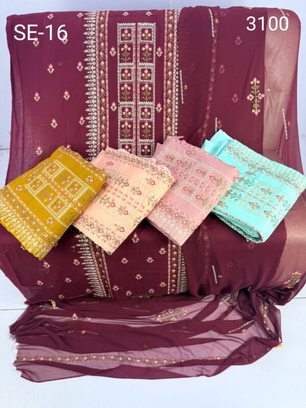Bareeze Lawn embroidered SE-16