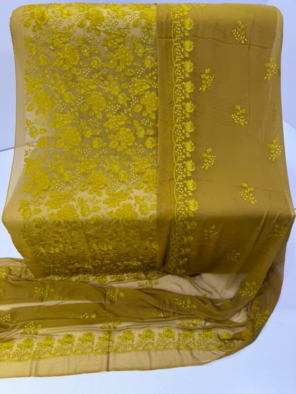Embroidered sohni dharti chiffon SE-56