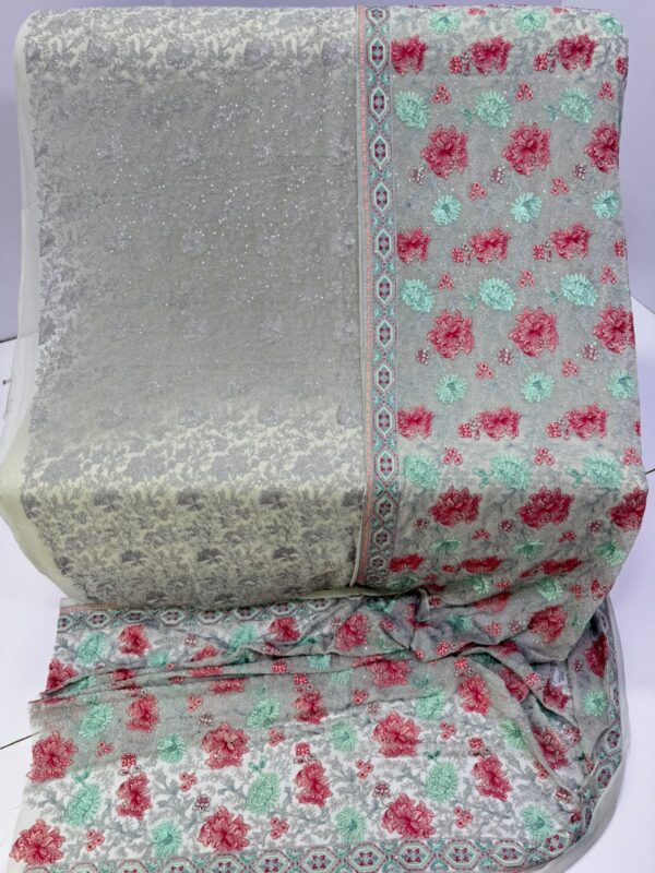 Embroidered sohni dharti chiffon SE-59